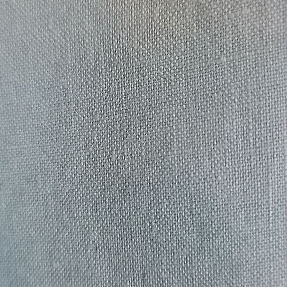 Soft Surroundings-Linen Aqua colored button down front shirt. Collared L. NWT - Picture 7 of 8